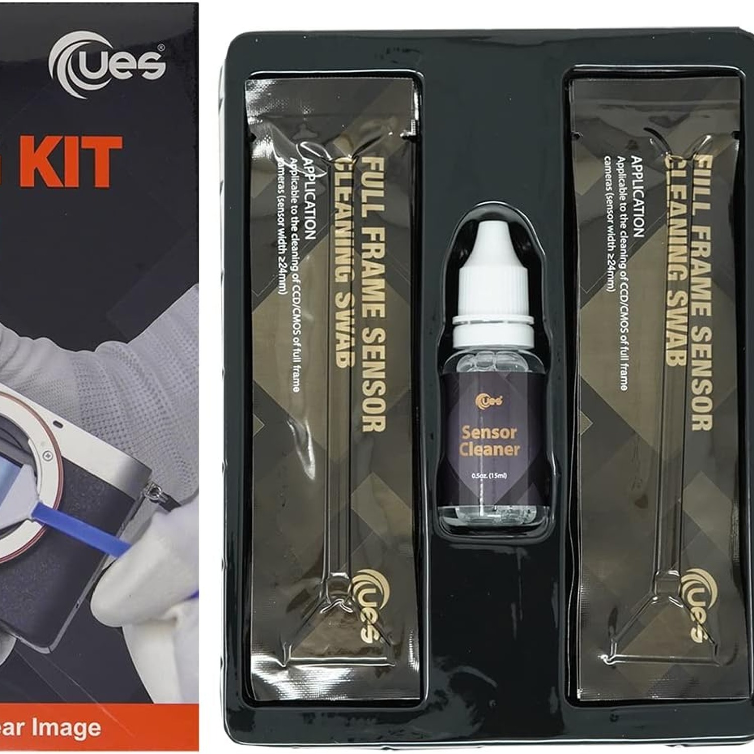 UES FFR24 Full Frame Sensor Cleaning Kit (14 Swabs + 15ml Solution)