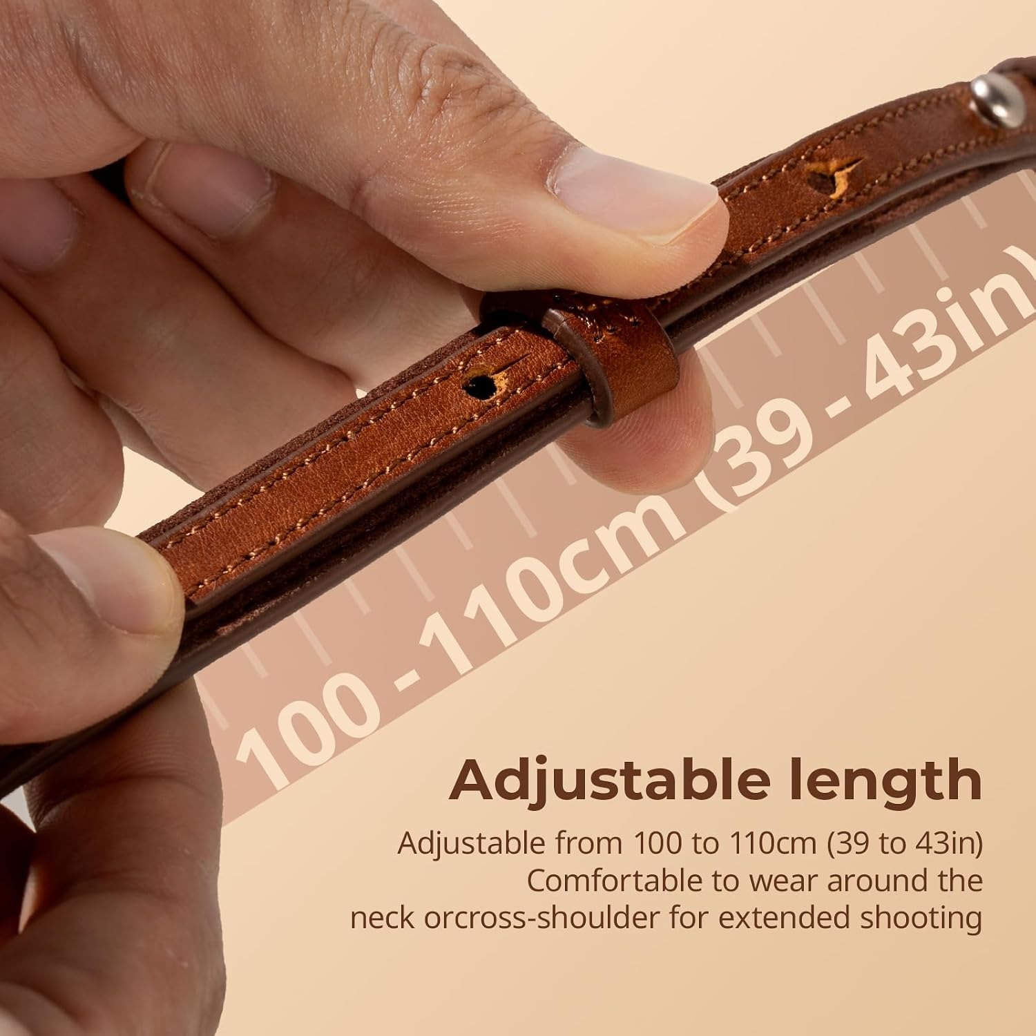 Leather Camera Shoulder Strap