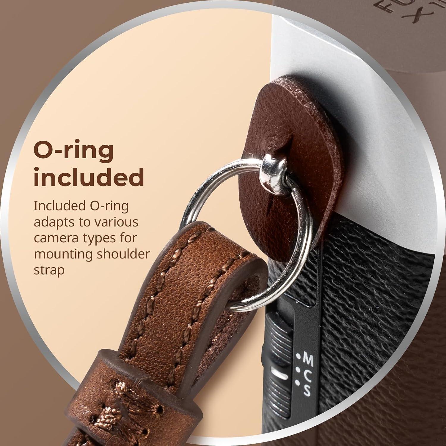 Leather Camera Shoulder Strap