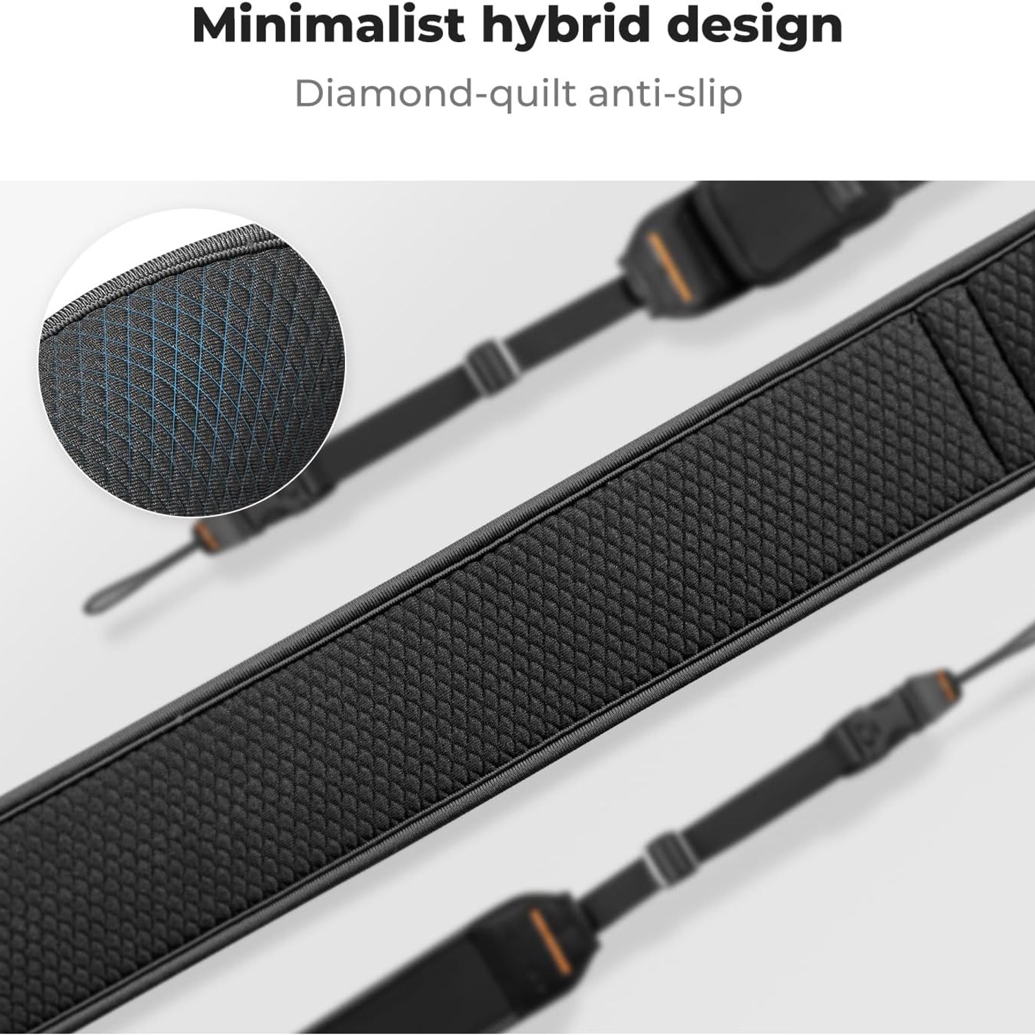 Wide Neoprene Camera Strap with Zip Pocket: image 8