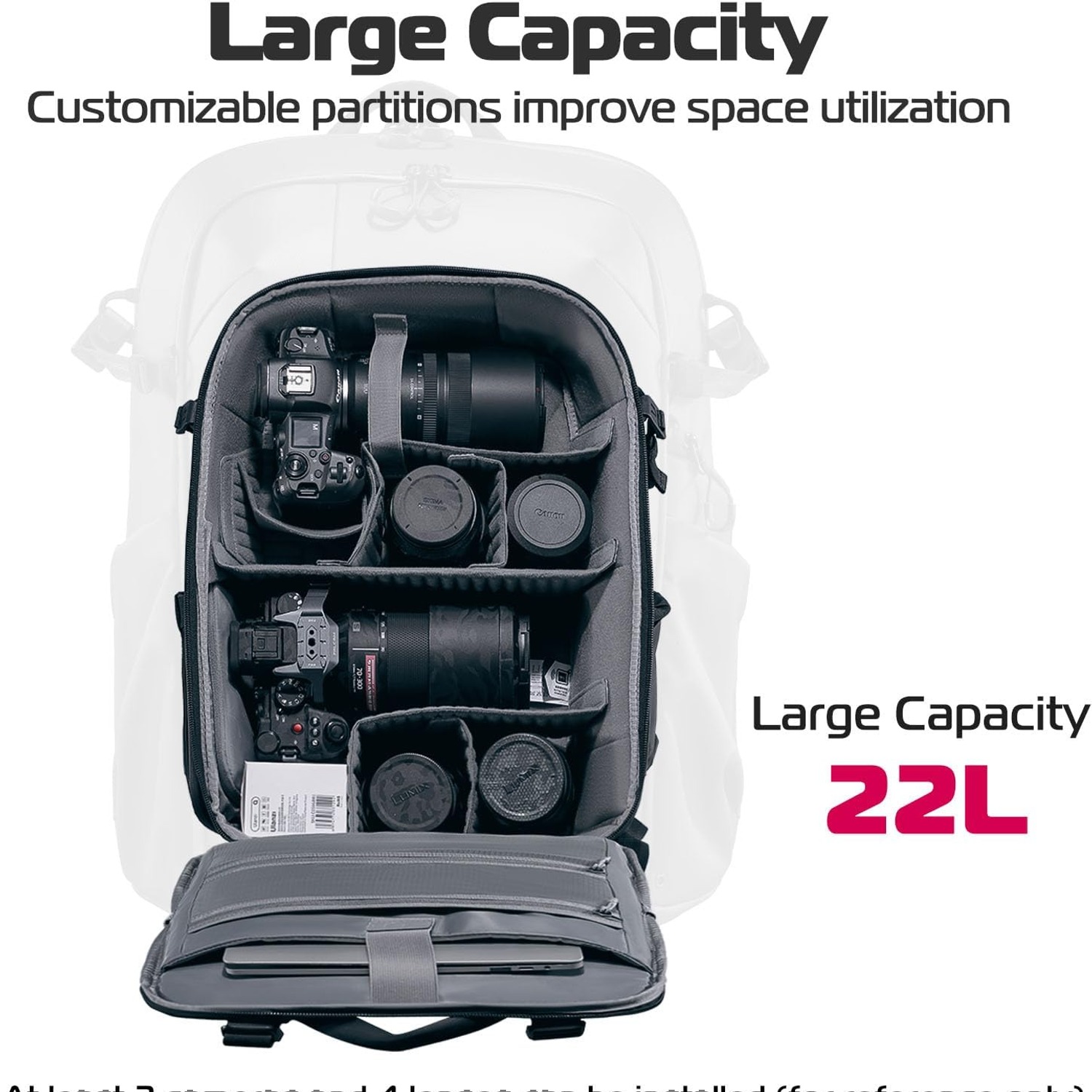 Hardshell Camera Backpack: image 3