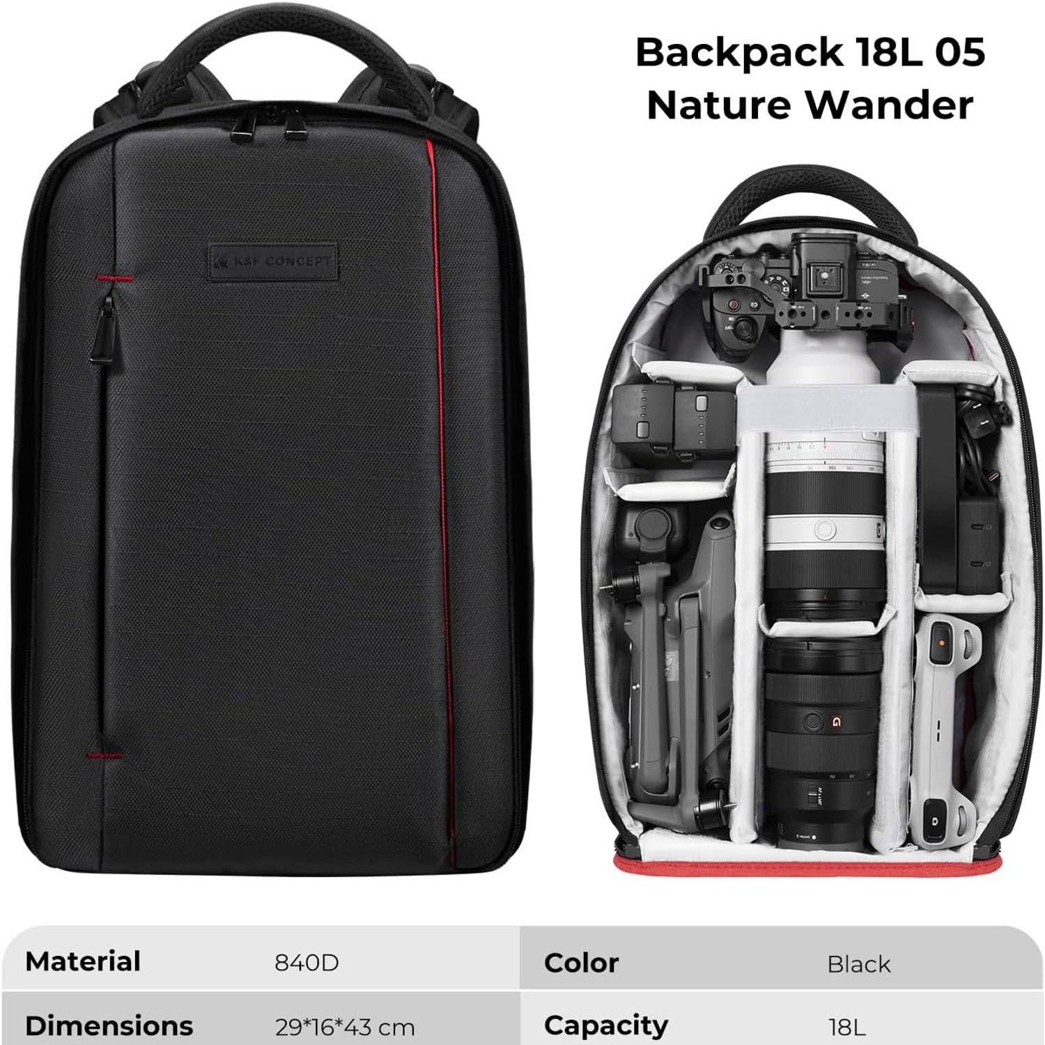 Lightweight Camera Backpack: image 7