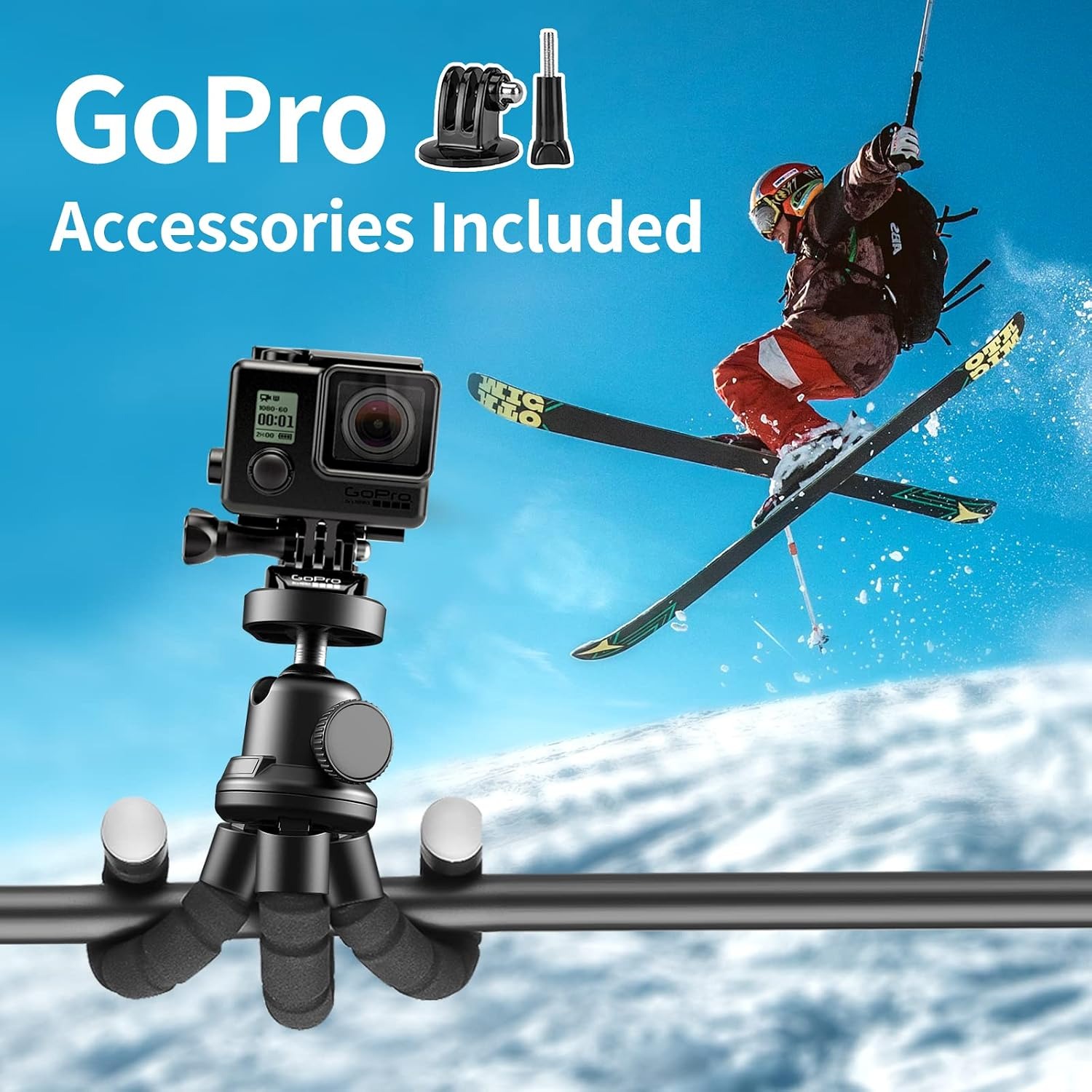 Aureday Mini Phone Tripod with Wireless Remote