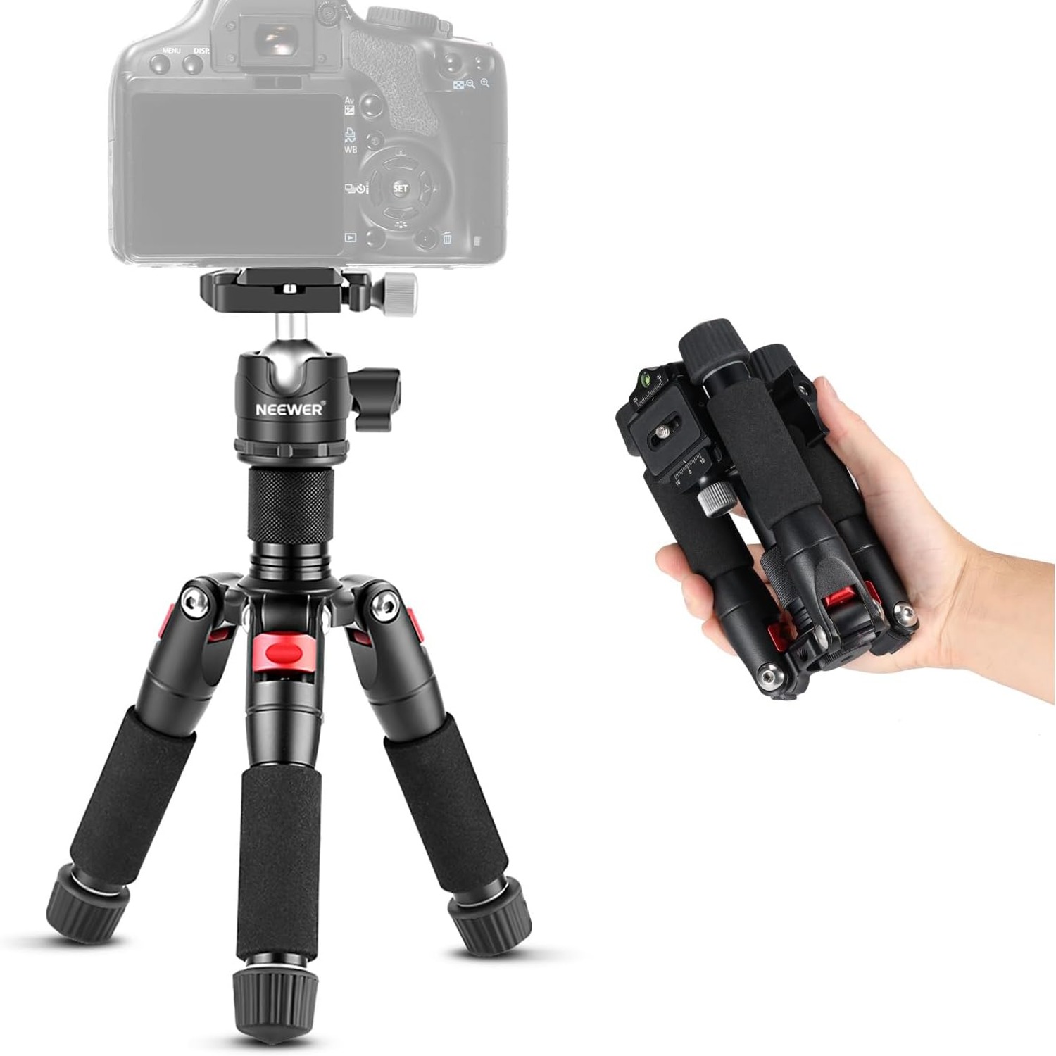 Mini Tabletop Tripod 50cm with 360 Degree Ball Head