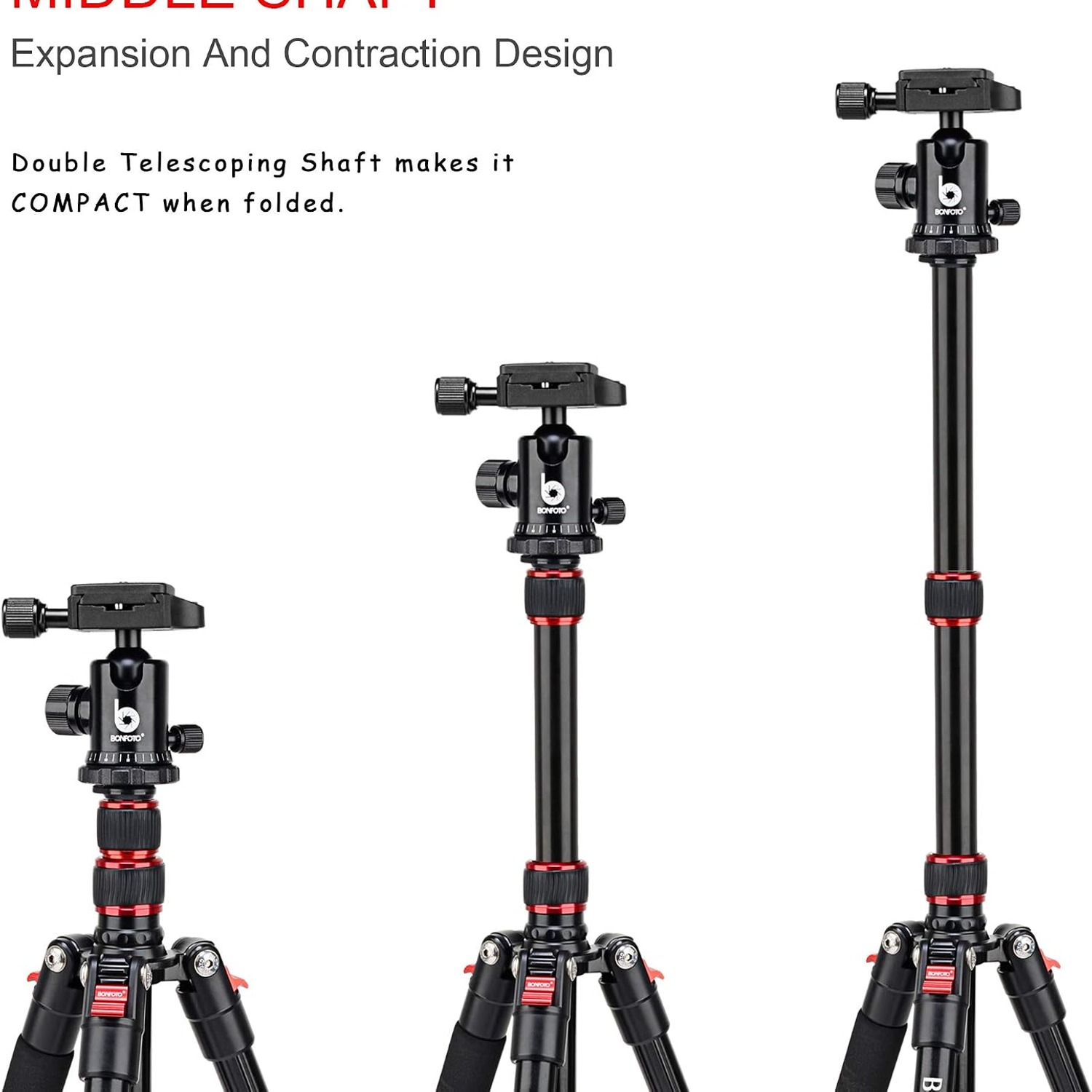 BONFOTO B690A Travel Camera Tripod