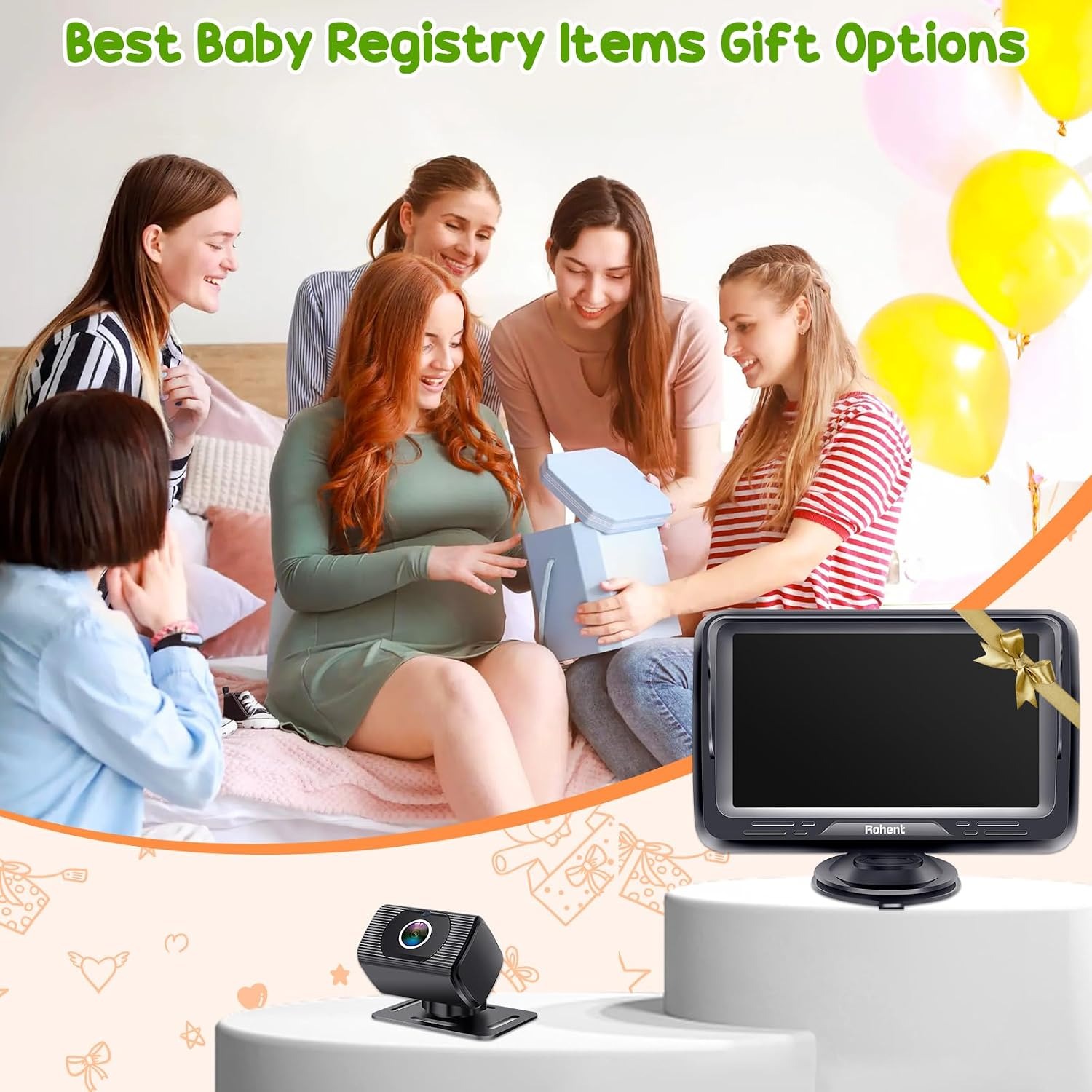 1080p Baby Car Camera with 4.3 Inch Monitor: image 8