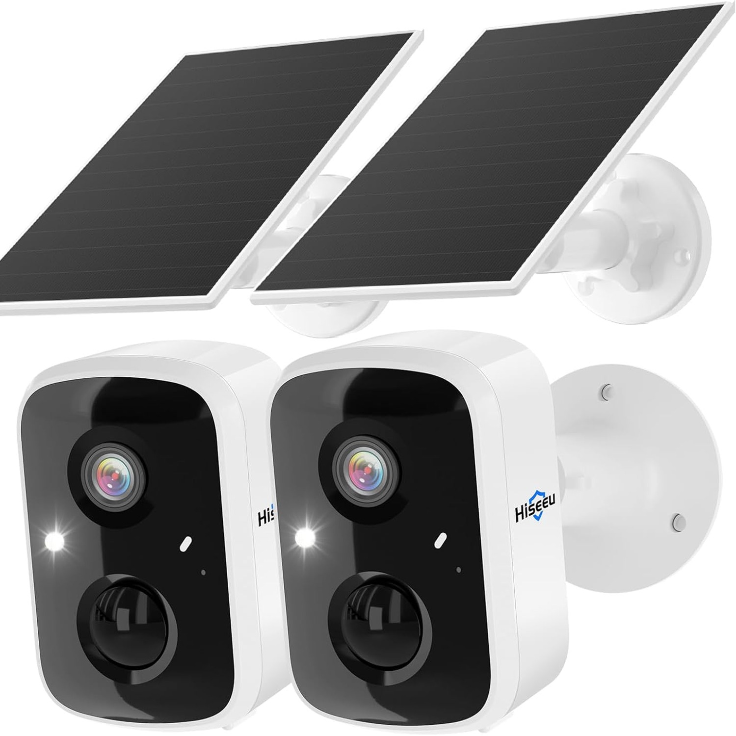 4MP Solar Security Camera (2 Pack)