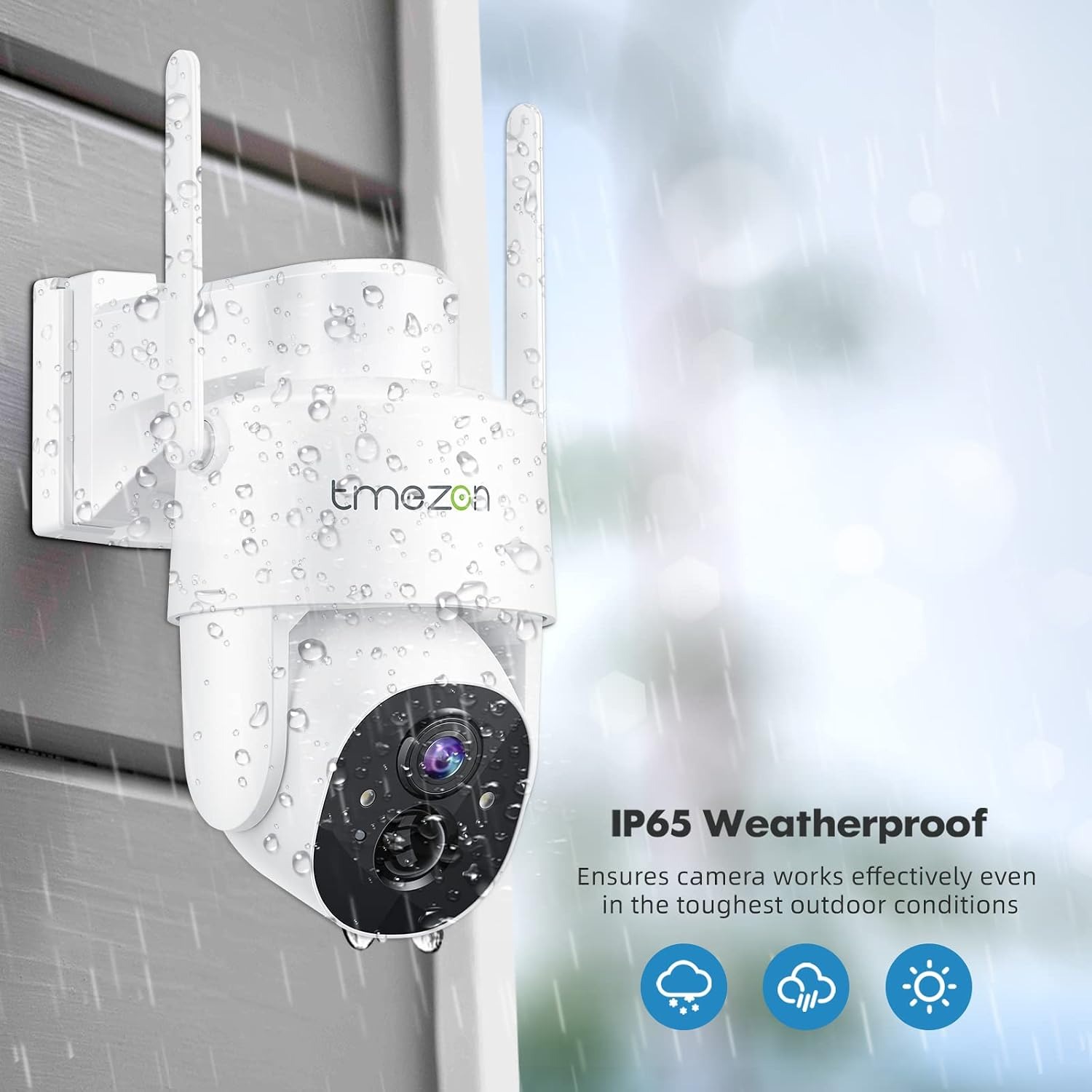 Solar PTZ Outdoor Security Camera with 360 Degree Pan and Tilt: image 6