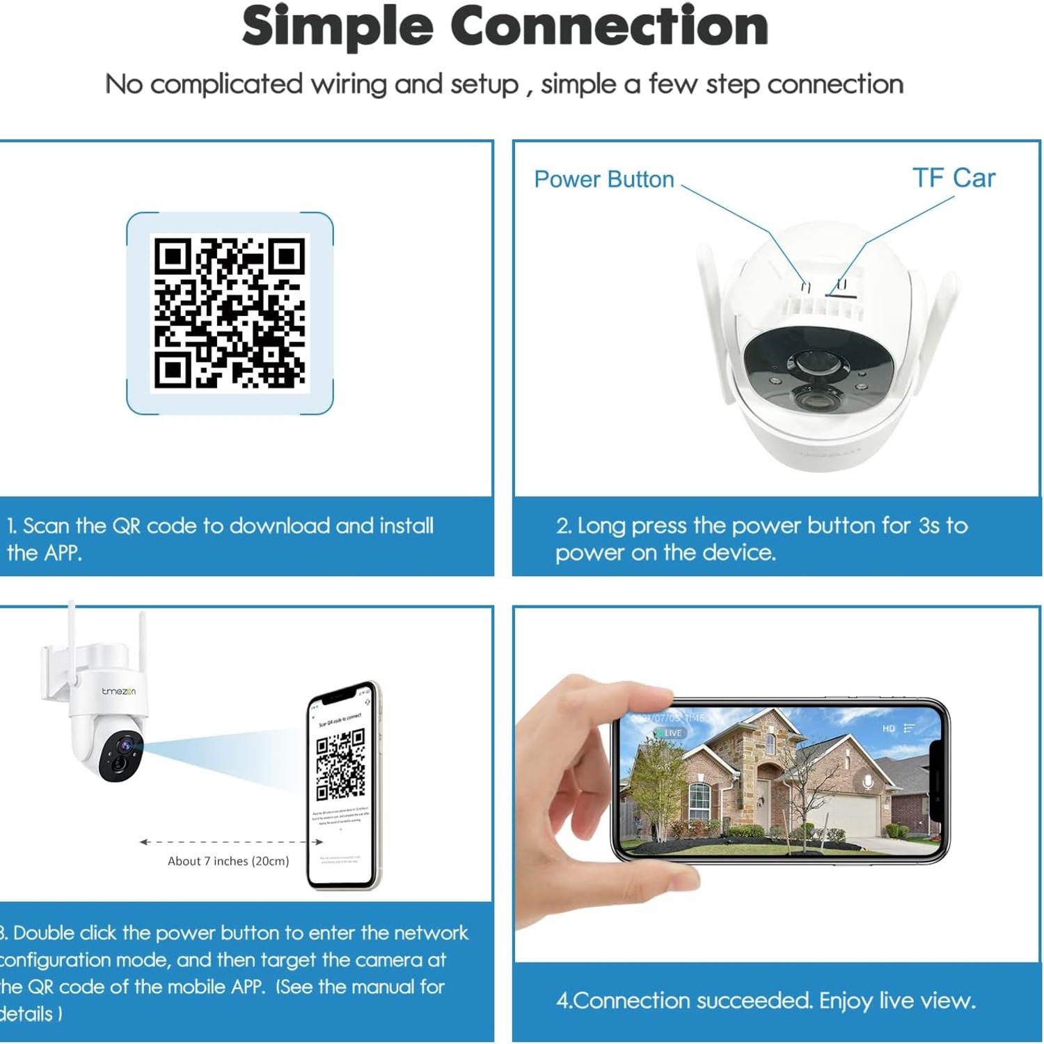 Solar PTZ Outdoor Security Camera with 360 Degree Pan and Tilt: image 8