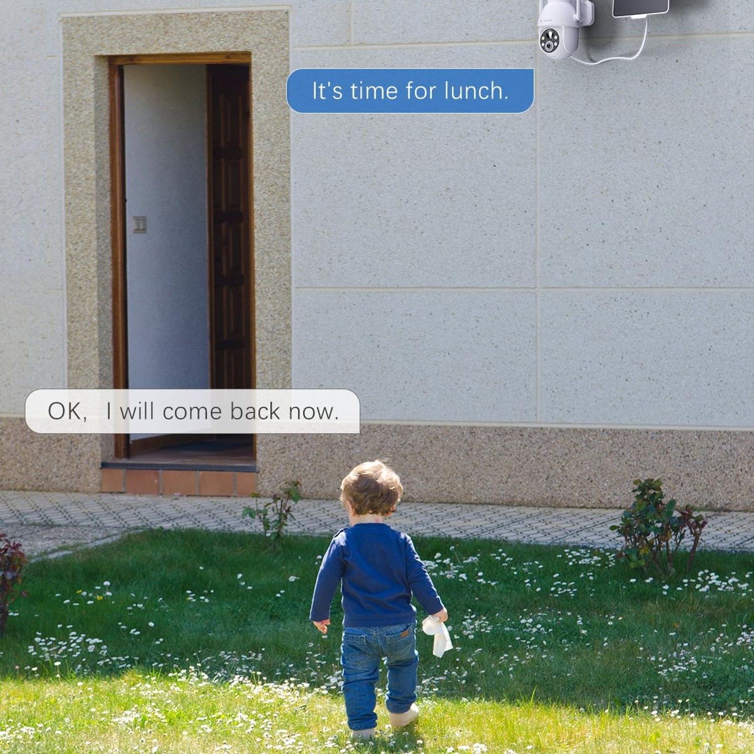 COCOCAM 2K Solar Security Camera with Pan, Tilt and Night Vision: image 7