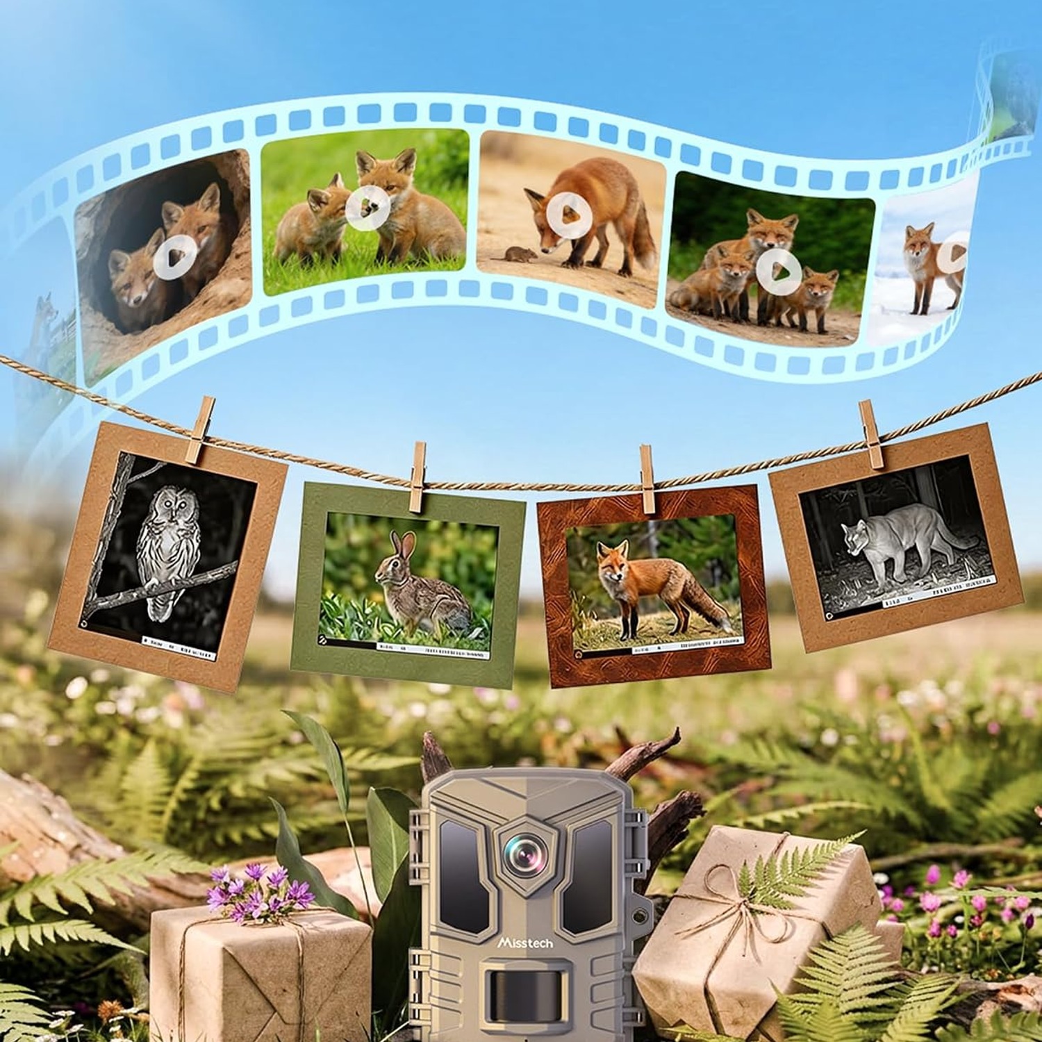 Solar Powered 4K Trail Camera with 64MP Photos and Night Vision: image 8